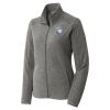 Women's Heather Microfleece Full Zip Jacket Women's Heather Microfleece Full Zip Jacket Thumbnail