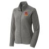 Women's Heather Microfleece Full Zip Jacket Women's Heather Microfleece Full Zip Jacket Thumbnail