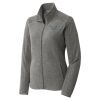 Women's Heather Microfleece Full Zip Jacket Women's Heather Microfleece Full Zip Jacket Thumbnail
