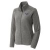 Women's Heather Microfleece Full Zip Jacket Women's Heather Microfleece Full Zip Jacket Thumbnail