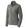 Women's Heather Microfleece Full Zip Jacket Women's Heather Microfleece Full Zip Jacket Thumbnail