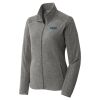Women's Heather Microfleece Full Zip Jacket Women's Heather Microfleece Full Zip Jacket Thumbnail