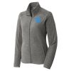 Women's Heather Microfleece Full Zip Jacket Women's Heather Microfleece Full Zip Jacket Thumbnail